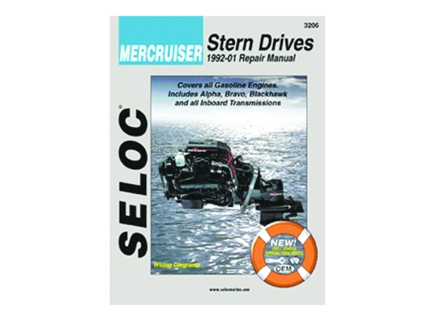 SELOC Motorhåndbok - Mercruiser inboard Mod: 1992-00 (se tabell)